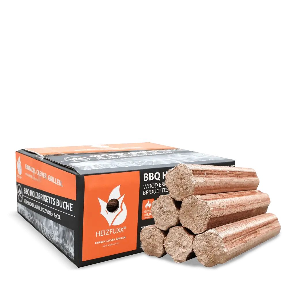 Heizfuxx BBQ Holzbrikett Buche 18 kg