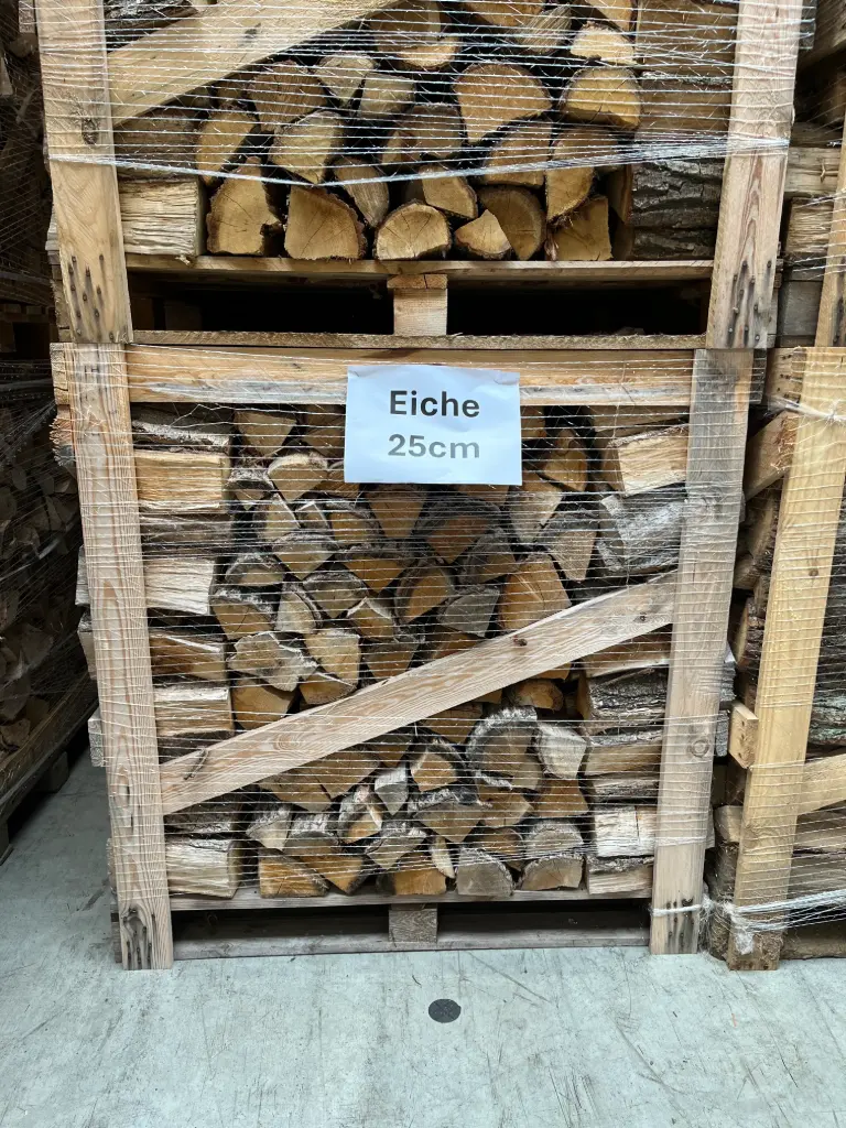 Heizfuxx Brennholz Eiche 25 cm 1,0 rm