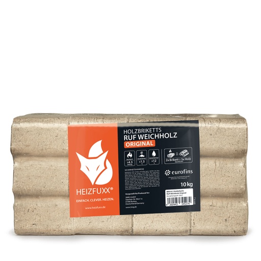 [BRN10] Heizfuxx Ruf Original Blue 10 kg